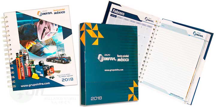 AGENDA ORGANIZADOR CON WIRE O